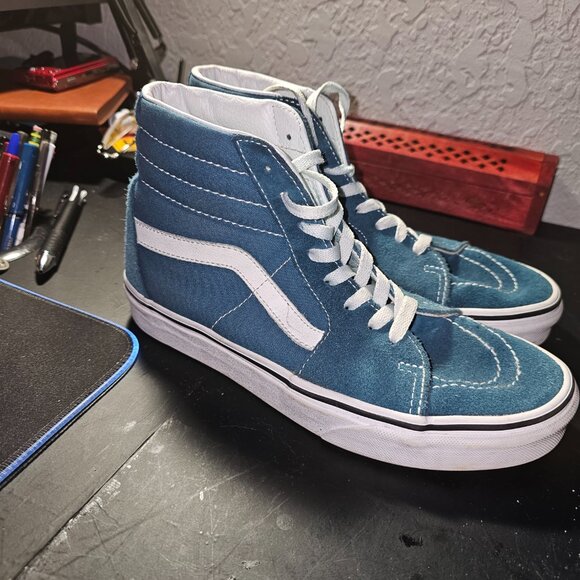 Blue Vans High tops - Picture 2 of 6